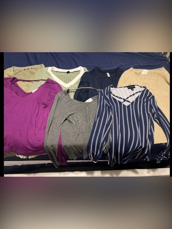 Sweaters - Women’s Long/Half Sleeve Shirt, Sweater Bundle